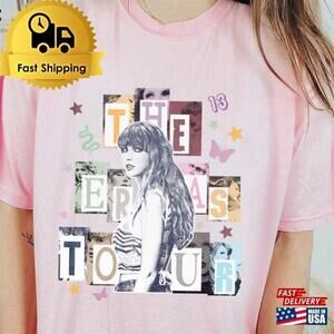 Retro Ts Eras Tour Butterfly Shirt The T-Shirt Unisex